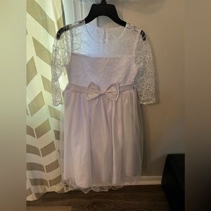 Practically new! Beautiful beaded and lace girls dress